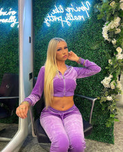 Load image into Gallery viewer, The Duchess Velour Tracksuit